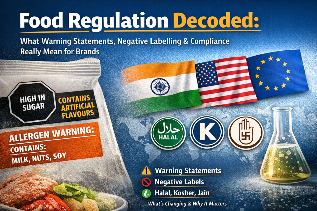 Food Regulation Decoded: What Warning Statements, Negative Labelling & Compliance Really Mean for Brands