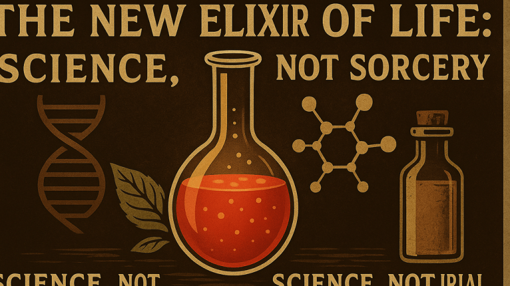 The New Elixir is found in Science, Not Sorcery